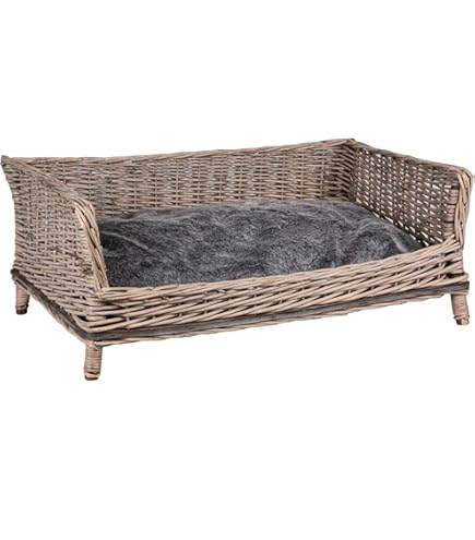 vidaXL Hondenbank Hondenmand Hondenbed Hondenmeubel Hond Bank Kunstleer Bruin
