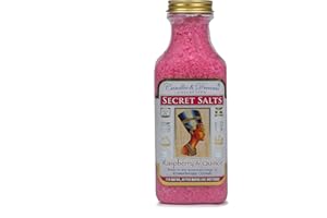 Candles And Dreams Hot tub spa/Bath Aromatherapy scents Crystals (Raspberry & Quince) Vegan (500g)