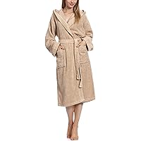 Ladeheid Damen Frottee Bademantel aus 100% Baumwolle LA40-102