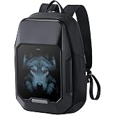 Divoom Pixoo Cyberbag Siyah Piksel Led Ekranlı Sırt &Ccedil;antası