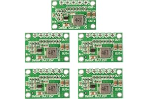LAOMAO Convertisseur DC-DC 5V-15V à 1.25V/1.5V/1.8V/2.5V/3.3V/5V 3A Convertisseur de tension Buck ajustable Alimentation DC DC ajustable (5Pack)