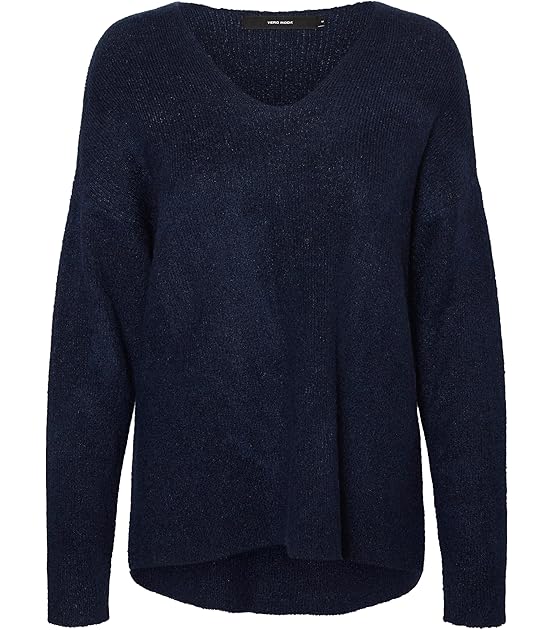 Female Strickpullover VMCREWLEFILE LS V-Neck Blouse NOOS