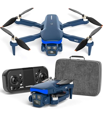 Drone Avec Caméra 4K Double Caméra - Contrôle Gestuel, 20 Min Vol, Parfait Débutant Et Enfant