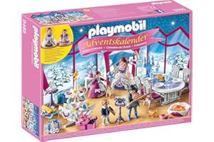 ‎PLAYMOBIL PLAYMOBIL Adventskalender 9485 Weihnachtsball im Kristallsaal, Ab 4 Jahren [Exklusiv bei Amazon]