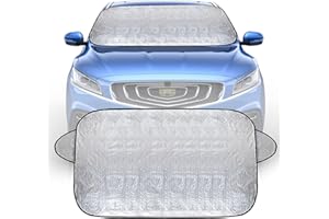 YZPKLHW Windscreen Cover Winter Windscreen Cover Car Winter Frost Cover Sun Protection Wind Screen Cover Car Windscreen Cover Winter Protective Cover Winter 140 x 100 cm