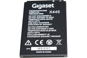 Original batteri Gigaset SL450 SL350 SL400 SL78 SL78H SL780 H V30145-K1310-X445 LI-ION 3,7 V 750 mAh