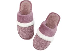 MAXTOP Pantofole Donne Morbide Peluche Pantofole con Cozy Memory Foam Slip-on Indoor Outdoor Pantofole Regali creativi per le Donne Uomini
