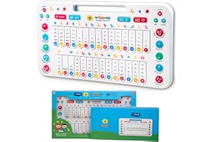 Tablet Educativo per Bambini - My Salah Mat: Libro Sonoro Bambini Elettronico con Parole Quotidiane, Nomi di Animali e Molto Altro - Gioco Interattivo per Apprendimento dell'Arabo per Ragazzi
