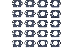 Gubeter Kit de Juntas de carburador 20X, para carburadores para Zama y para Walbro, la Marca Tiene para Husqvarna, para Stihl, para Echo, para Craftsman, para Poulan 753 05133 753 04333