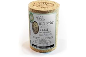Gelée Royale Française Certifiée GRF Unique Label français Qualité Totale, 100% Naturelle ni transformée ni congelée, pot 10g, de M.Outters Apicultrice de Sologne, Sélection YoDélices, l'Excellence