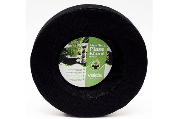Velda 127572 îlot pflanz île pour étangs, Ø 25 cm, Rond, Floating Plant Island