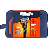 Gillette Fusion H+4 & Fusion Gel 200 ML & Bag
