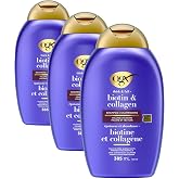 OGX Biotin &amp; Kolajen Dolgunlaştırıcı S&uuml;lfatsız Şampuan 385 Ml (3 paketi)