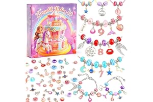 Tomylv Kit per realizzare braccialetti di compleanno per ragazze, Kit per la creazione di gioielli, regalo perfetto per le ragazze