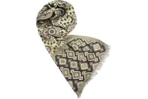 Sunsa Damen/Herren Schal, weich Winter Herrenschal/Halstuch aus Baumwolle & Viskose, Unisex Winterschal mit fransen, Scarf Herbstschal Tücher & Schals als Geschenk für Männer oder Frauen