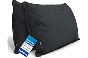 DYNMC you Moderno Juego de Cojines de sofá 40x70 con Suave Funda de algodón - Cómodo cojín Decorativo con Relleno de firmeza Media cojín Decorativo para el Respaldo - Cojín de sofá Grande