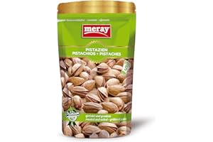 MERAY Pistachos con cáscara tostados y salados 150g