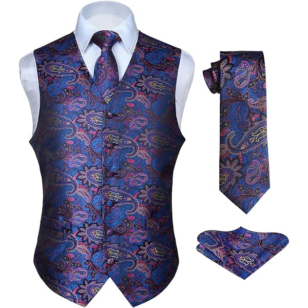 Bigfoot American Flag Men's Vest - Slim Fit Suit Waistcoat For Weddings & Business