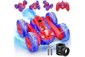 Dreamlandia Remote Control Cars, RC Cars Toys for 3-9 Year Old Boys Girls Monster Truck Boys Toys age 3-10 Easter Gifts for Kids Toys Birthday Gifts for 4-10 Year Old Boys Girls Outdoor Garden Toys