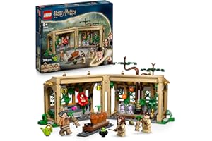 LEGO Harry Potter Hogwarts Castle: Herbology Class Set with Neville Longbottom, Hermione Granger & Prof. Sprout Minifigures - incl. 3 Mandrake Toy Plants - Gift for 8+ Year Old Girls & Boys - 76445