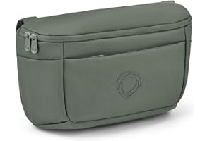 Bugaboo Bolso Organizador de carrito con múltiples bolsillos de fácil acceso, accesorio imprescindible para todos los artículos esenciales de tu bebé en Forest Green
