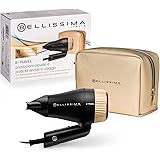 Bellissima Imetec B-Travel Asciugacapelli da Viaggio, Portatile e Compatto, 1400 Watt, Manico Pieghevole, Concentratore di Pr
