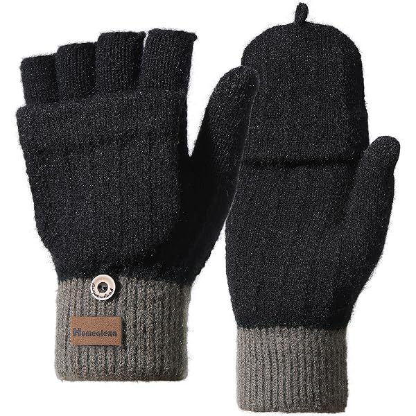 Guanti Maglia Lunghi Steve Madden CLOCKBLOCK - Multi Marrone Chiaro - Taglia Unica