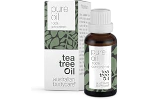 Australian Bodycare Pure Tea Tree Oil, 30ml I 100% Olejek z Drzewa Herbacianego I Wysokiej jakości farmaceutycznej I Łagodzi podrażnienia skóry I Naturalny i wegański