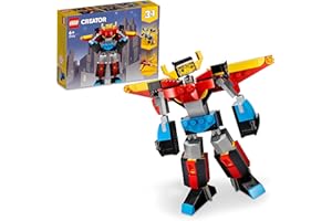 Title: LEGO 31124 Creator 3in1 Super Robot Toy to Dragon Figure to Jet Plane, Creative Construction Bricks Set for Kids 6 Plus Years Old
