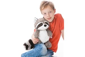 NICI 41141 przytulanka szop pracz, 35 cm, pluszowa zabawka dla dziewcząt, chłopców i niemowląt, puszysta pluszowa zabawka do przytulania, zabawy i spania, Forest Friends