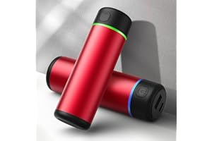 URBZUE Chauffe-Mains Rechargeables, Chauffe Main Electrique, Chaufferette Main Reutilisable, Batterie Externe 5000mAh *2, 3 Modes de Chauffage, Cadeaux pour Femmes Hommes, Raynaud, Golf, Camping, Randonnée