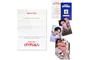 HYBE ENT. ENHYPEN - 2nd full album [ROMANCE : UNTOLD] (Weverse Albums ver.) Package + QR Card + Photocard + 2 Pin Badges + 4 Extra Photocards