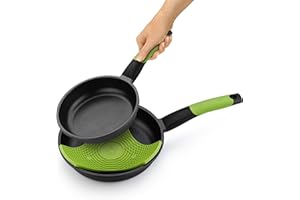 BRA PRIOR 2 patelnie nieprzywierające z aluminium, 20 i 24 cm