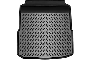 ELMASLINE Bandeja para maletero 3D para VW Arteon 2017-2024 Sedán, antideslizante, con borde alto, accesorio para maletero