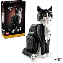 LEGO Ideas Tuxedo Cat, Gift Idea for Animal-Lovers 21349 (1710