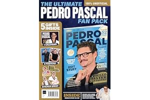 Ultimate Pedro Pascal Fan Pack: Including a Huge double sided poster, 2026 Calendar and sticker sheet