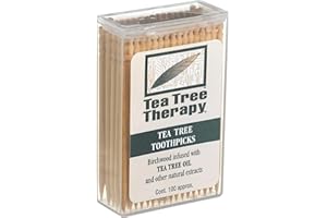 Tea Tree Therapy Mint Toothpicks 100 Ct