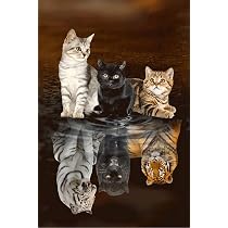 Puzzle 1000 pezzi per adulti puzzle per adulti a forma di gatto