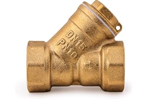 HYDROBIL FILTRO ACQUA A FILTRO Y CON 2 x FILETTO FEMMINILE (1/2 ")