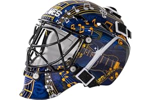 Franklin Sports Mini Masque de Gardien de But de Hockey avec Logo de l'équipe de la LNH avec étui – Masque de Gardien de But de Collection avec Logos et Couleurs Officiels de la LNH