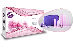 POWERROAD Kit Velvi - 6 Dilatadores vaginales (1,2,3,4,5,6)