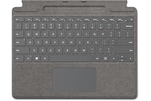 Microsoft Surface Pro 9, 8 or Pro X - Signature Type cover - Silver