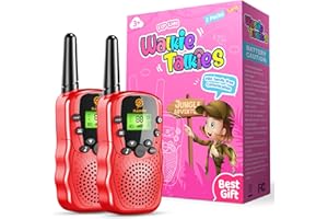 EUCOCO Woki Toki für Kinder, Mädchen Spielzeug 3 4 5 6 7 8 9 10 11 12 Jahre Walkie Talkie 10 km Mädchen Geschenke 3-12 Jahre Spiele für Draußen Kinder ab 3-12 Jahre Mädchen 3-12 Jahre Geschenkideen