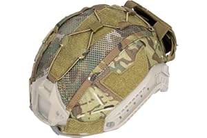 IDOGEAR House Tattico per Casco con Tasca Batteria NVG Casco Contrappeso per Fast Helmet Taglia M/L/XL Accessori Casco