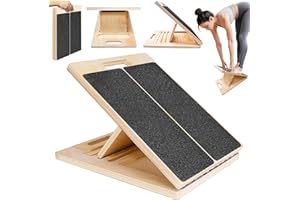 VEEKAY Balance Board aus Holz,360°Wobble Board,Rutschfestes Balance Board für Erwachsene,für Wackelbrett Physiotherapie,Übung Körper Gleichgewicht