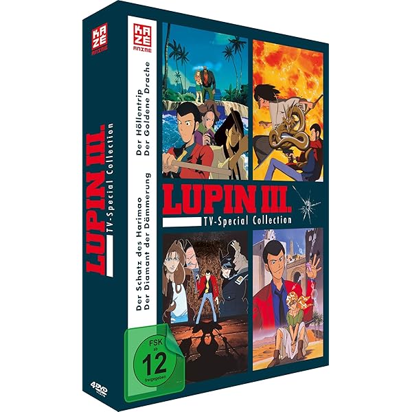 LUPIN III. - Part 1 - The Classic Adventures - DVD Box 1 (2