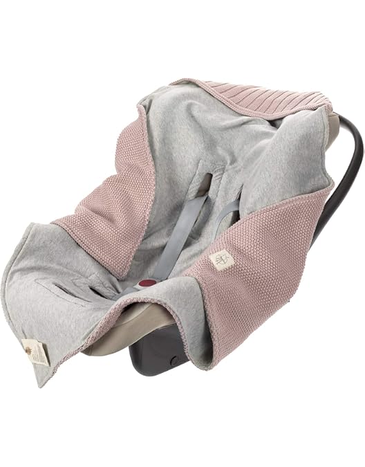 Couverture Enveloppante Hauck Bébé - Nid D'Ange Cosy - Harnais 5 Points - Lavable