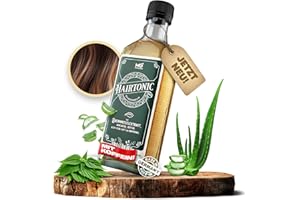 MG Pomaden Hairtonic, Haartonikum, Haarwasser, Tägliche Pflege für Haar & Kopfhaut mit Koffein Brennnesselextrakt, Aloe-Vera-Saft, Avocadoöl, Panthenol, Unterstützt Haarwachstum, Super pflegend