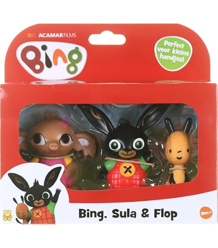 Set De 10 Figurines Bing Et Ses Amis - Jeu éducatif 18 Mois+ - Multicolore