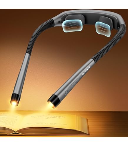 Lampe De Lecture Flexible Rechargeable - 3 Couleurs & 3 Intensités, Bras Pliable, Idéale Pour Lire Au Lit Sans Déranger